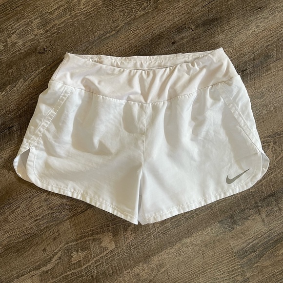 Nike Pants - Nike Dri-Fit white athletic shorts